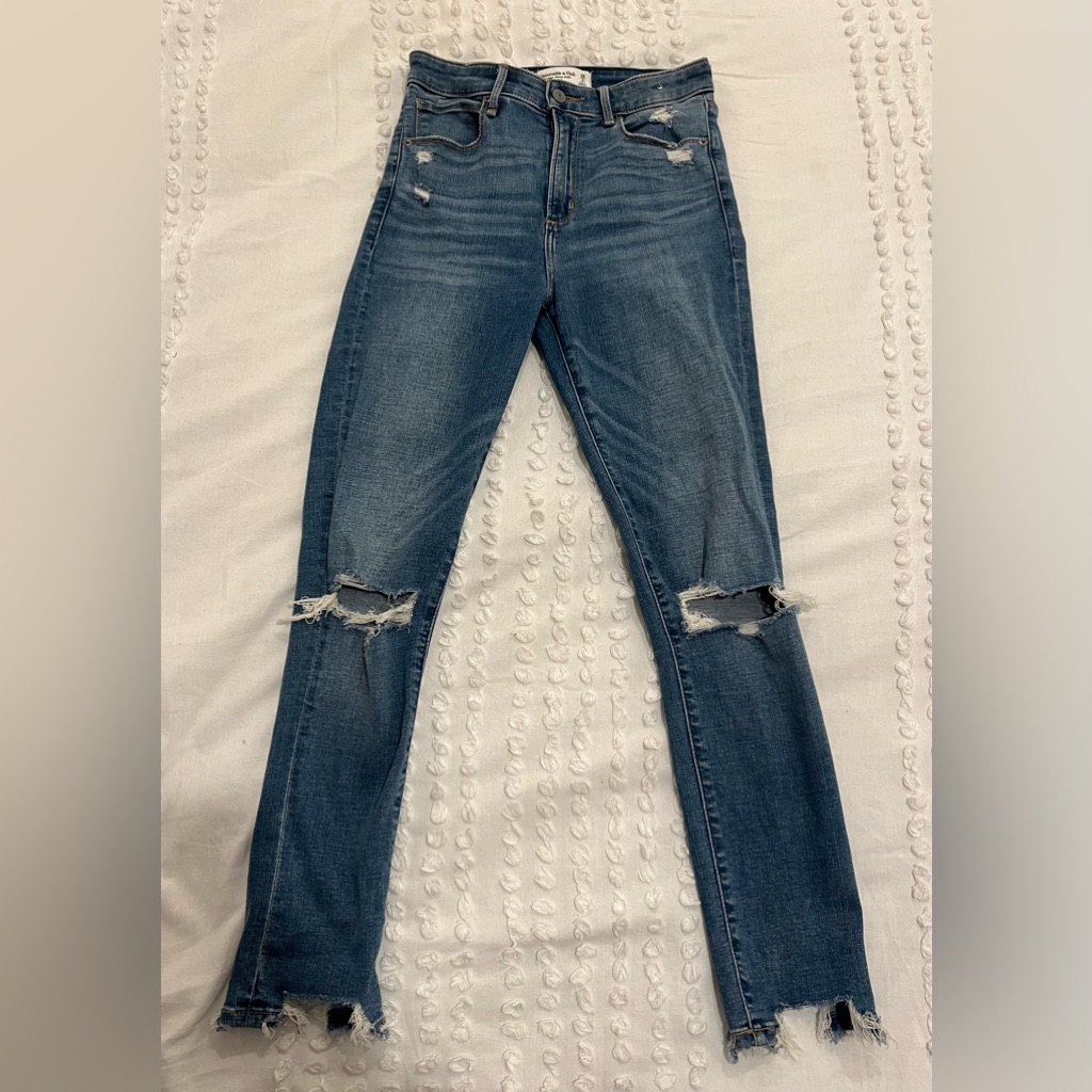 Abercrombie Distressed Jeans